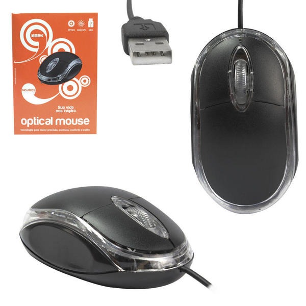 Mouse Optical Com Fio MO-M833
