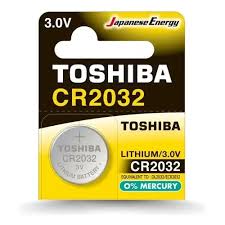 Pilha 2032 Toshiba