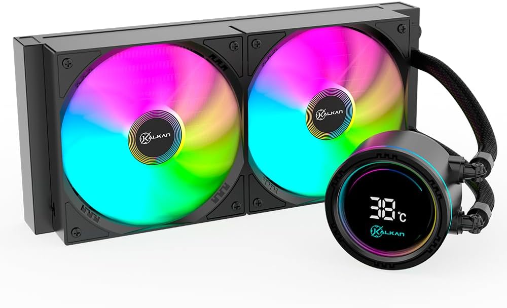 WATERCOOLER KALKAN ALPHA RGB DISPLAY KLK00047 240M