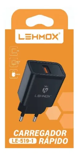 Carregador Rápido USB - LEHMOX