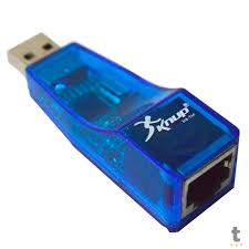 ADAPTADOR USB REDE RJ45 10/100 Mbps KNUP HB-T66