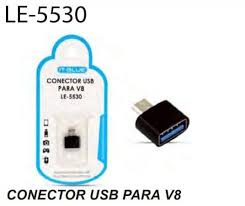 Adaptador Conector USB para V8 LE-5530