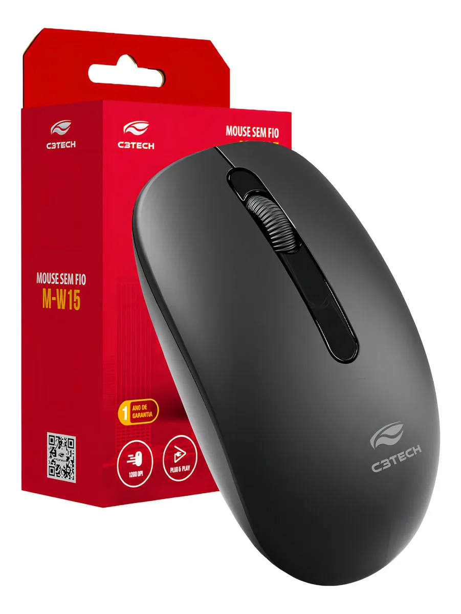 Mouse Sem Fio M-W15 C3TECH